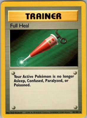 Full Heal 082/102 Uncommon Base Set MP