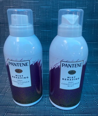 Pantene Mist Behaving Dry Conditioner Mist Waterless Collection 3.9 oz. * 2 Pack