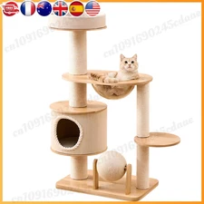 Cute Climb Frame Beds Wear Resist Multi Level Cat Furniture Breathable Pet Suppl