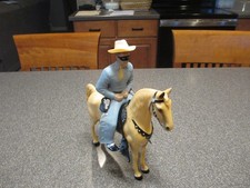 VINTAGE HARTLAND PLASTICS 800 SERIES CHAMP STYLE THE LONE RANGER  SILVER