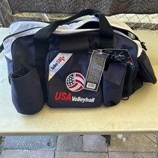 Vintage 1990s USA Volleyball SpikeSaq (U.S. PAT. D363.600) Volleyball Bag, RARE!