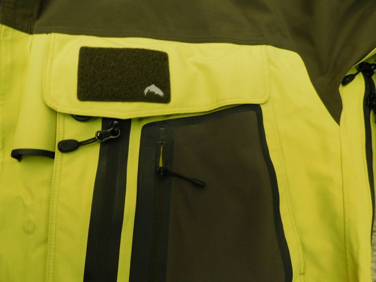 Simms G4 Pro Jacket XL in Yellow-Olive GORE-TEX | eBay