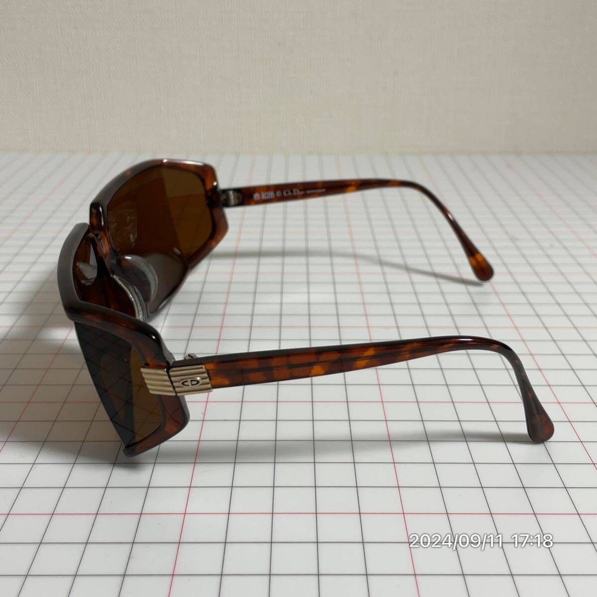 Christian Dior CD logo tortoiseshell sunglasses vintage from