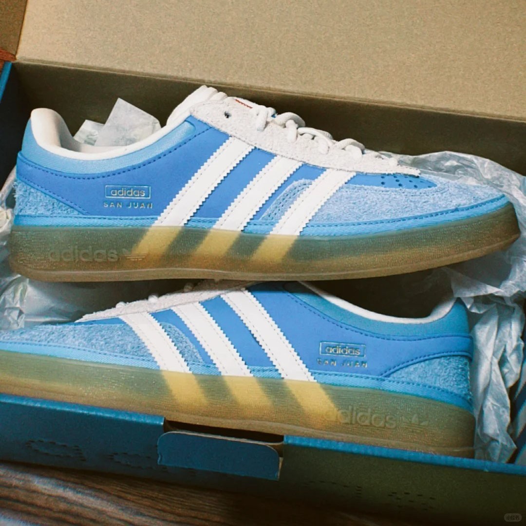 Size 8 - Bad Bunny x adidas Gazelle Indoor San Juan for sale
