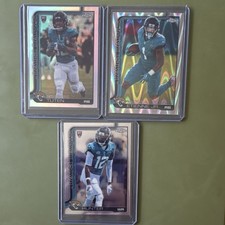 2025 Topps Chrome Jacksonville Jaguars Rookie NFL Lot Tuten, Etienne Jr, Hunter