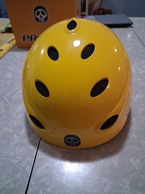Pryme Vario Snow Helmet Yellow Sz XL In Box With Accessories