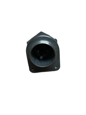Philips 3 pole vintage plug male with screw,orginal chassis part,used