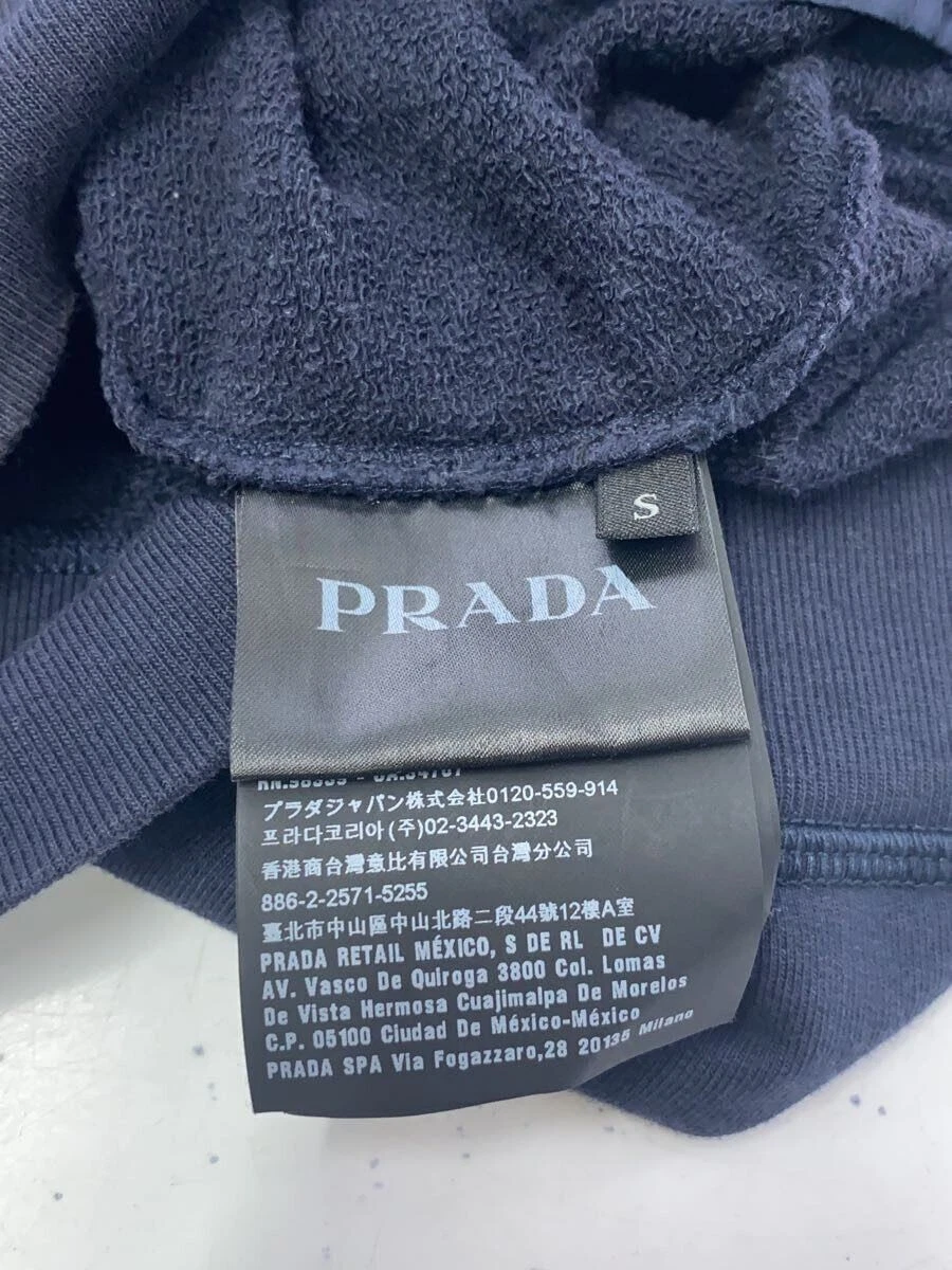 Felpa con cappuccio e zip Prada S cotone NVY SJC185 R131 086 usata