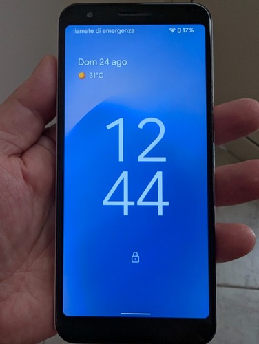 Google Pixel 3A bianco sbloccato