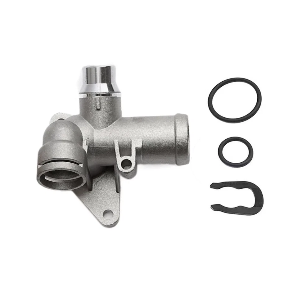Coolant Water Outlet Flange Aluminium 06B121132E 06B121132B For A4 1 8L - Image 2 of 4