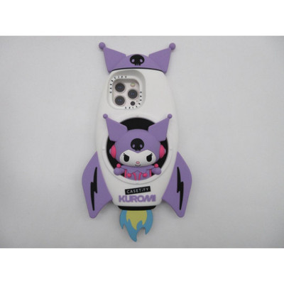 [U10371]CASETiFYクロミ ロケットコレクティブル 16ProMax CASETiFY Sanrio Characters Kuromi Rocket Collectible for