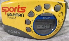 Sony Walkman SRF-M78 Radio  Super Bowl FM Radio   Static   AS IS Parts