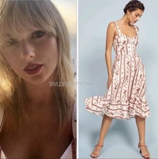 Reformation Linen Dress Size L/ US 10/ Uk14 