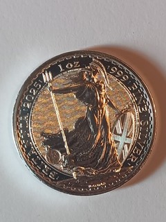 Pièce Argent 2025 Grande Bretagne 1 oz 999 9% Charles 2Pounds