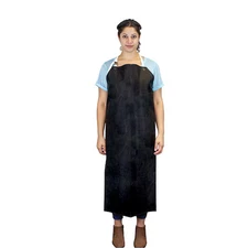 SAFE HANDLER BLSH-HDS-HYNI-AP1BK Heavy Duty Nitrile Industrial Apron, Black,