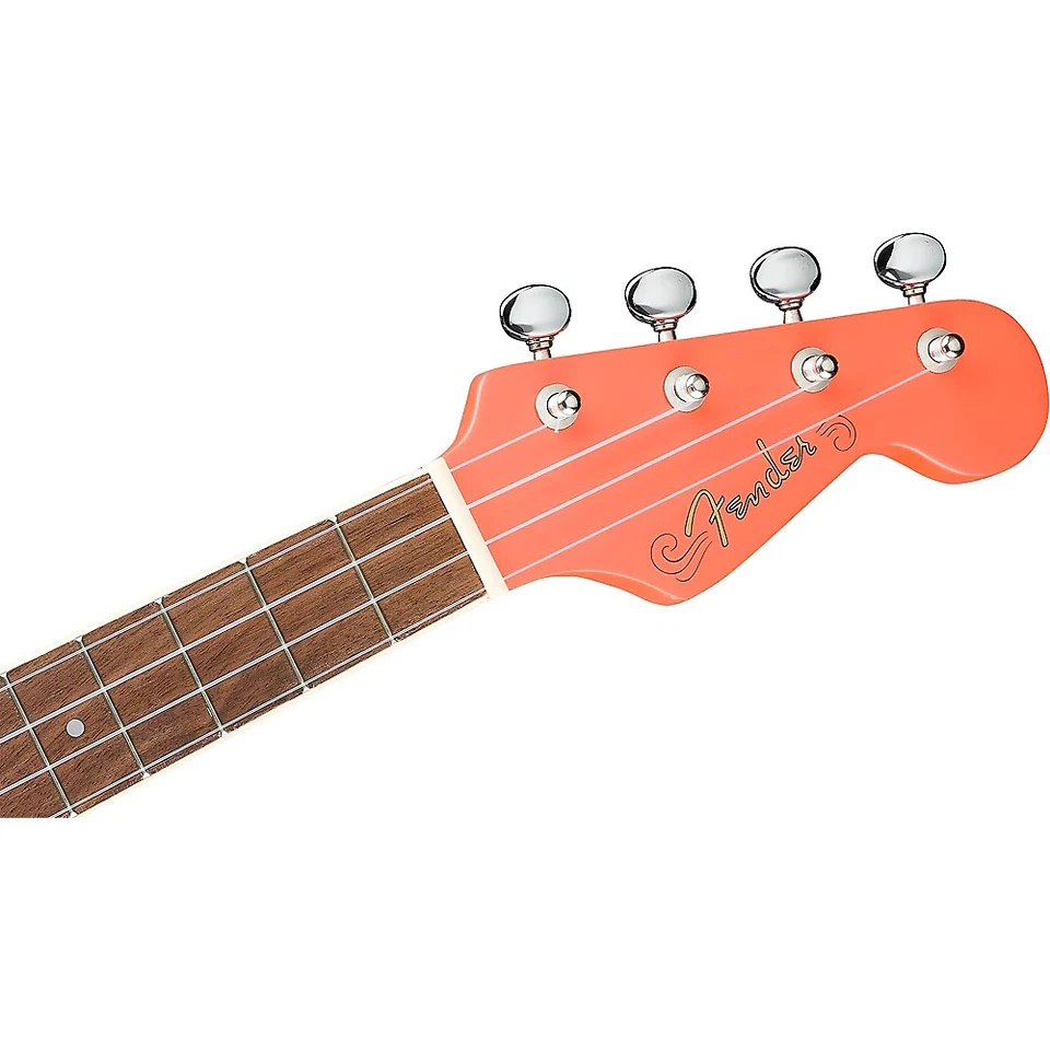 Fender Avalon Limited-Edition Tenor Ukulele Tahitian Coral Foto 4 de 4