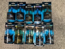 Lot Of 10 Ge Lighting 9007nhs Nighthawk Auto Headlight Bulbs Like Silverstar