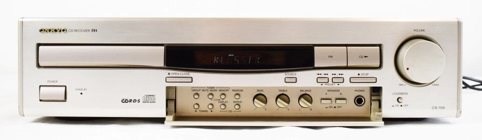 ONKYO R1 CD Receiver CR70R Bastlerware / Defekt 251454 - Bild 2 von 4