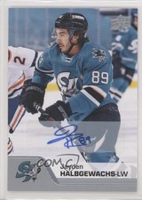 2020-21 Upper Deck AHL Auto Jayden Halbgewachs #138 Auto 0c2
