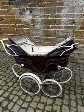 Antique Baby Pram With Hood