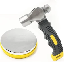 Steel Bench Block & Jewelry Stamping Hammer Kit – Metal Stamping Tools