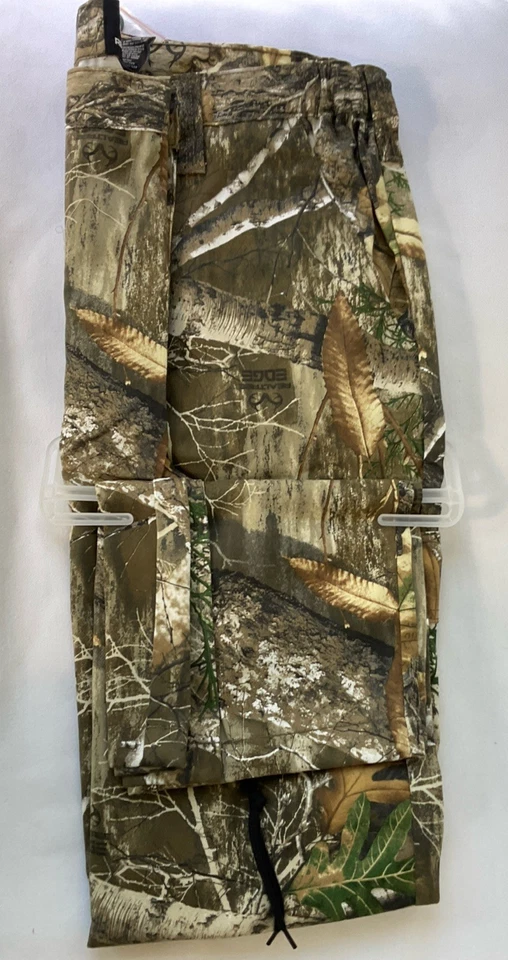REALTREE CAMOUFLAGE HUNTING OUTDOOR CARGO PANTS POCKETS MENS SIZE XL 40/42 NWT - Image 3 of 4