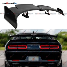 58 Matt Black Rear Trunk Spoiler Gt Pro Style Wing For Dodge Charger Challenger