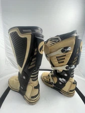 Forma Predator Off White Black Motocross Boots Mens Size 41 Good Condition Used