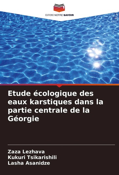 Zaza Lezhava (U. A.) | Etude éCologique Des Eaux Karstiques Dans La Partie...-image