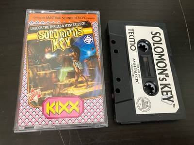 Amstrad CPC 464 Kixx Spiel * Solomons Key * sehr guter Zustand
