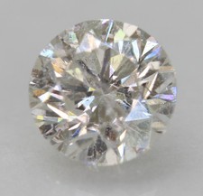 Certified 0.71 Carat D SI1 Round Brilliant Natural Earth Mined Diamond 5.6mm