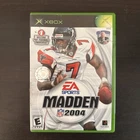Madden NFL 2004 (Original Xbox, 2003) Sticker Sealed, Case Damaged