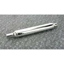 Wyatt Gatling Chrome 24" Cigar Muffler - 08-0185