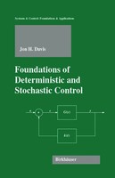 Foundations Of Deterministic And Stochastic Control Jon H. Davis Taschenbuch Xiv