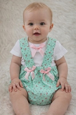 Babys Jam Hose Set Größe 0-3m Handarbeit schneller Versand Boutique Babykleidung