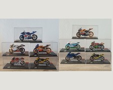 LOTTO MODELLINI DA COLLEZIONE 10 PZ SCALA 1:24 MOTO GP (LOTTO 1 + LOTTO 2)