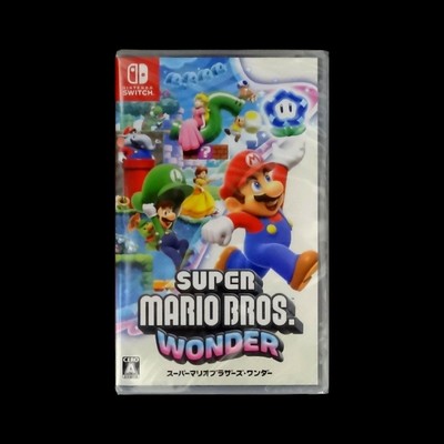Small dents and scratches Unopened Super Mario Bros. Wonder Nintendo Switch