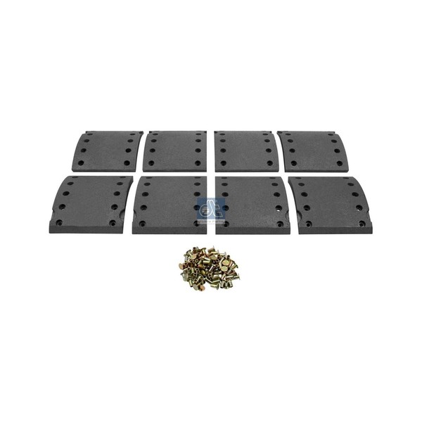 Bremsbelagsatz Trommelbremse Hinten 17,5 Mm 180 Mm DT Spare Parts FüR U.A. BPW-image