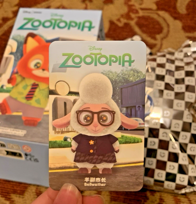 MINISO Zootopia 2 シティー住民シリーズ パウバート MINISO - Zootopia 2 Daily Life Vinyl Plush Pendant Mystery Blind