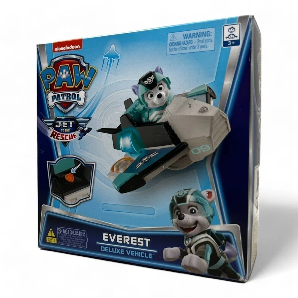 Paw Patrol Jet to The Rescue Everest Deluxe Vehículo Transformador [CAJA DAÑADA] Foto 2 de 4