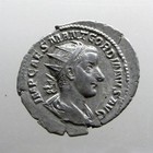 GORDIAN III SILVER ANTONINIANUS___Teen Emperor - Roman Empire___HOLDING ABACUS — photo 1