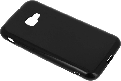 Coque Noir Slim pour Samsung Galaxy XCOVER 4 TPU Silicone Anti Choc - Afbeelding 4 van 5