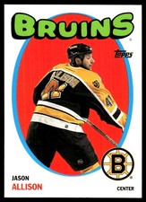 Jason Allison 2001-02 Topps #26 Boston Bruins SEE SCAN! FREE SHIP AutographDen