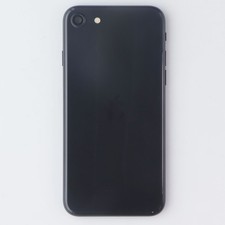 Repair Part - Back Glass  Housing OEM Pull for iPhone SE 2nd Gen - Black