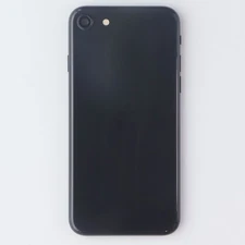 Repair Part - Back Glass + Housing OEM Pull for iPhone SE (2nd Gen) - Black