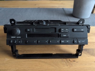 BMW Radio Reverse (E46)Mit Kassette (Kein Radiocode Dabei) mit Rahmen UNGETESTET