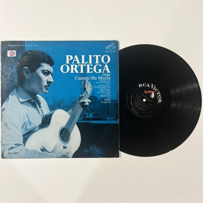 Palito Ortega Sings Cuando Me Muera RARE Original 1967 Mono LP LATIN GARAGE FUNK