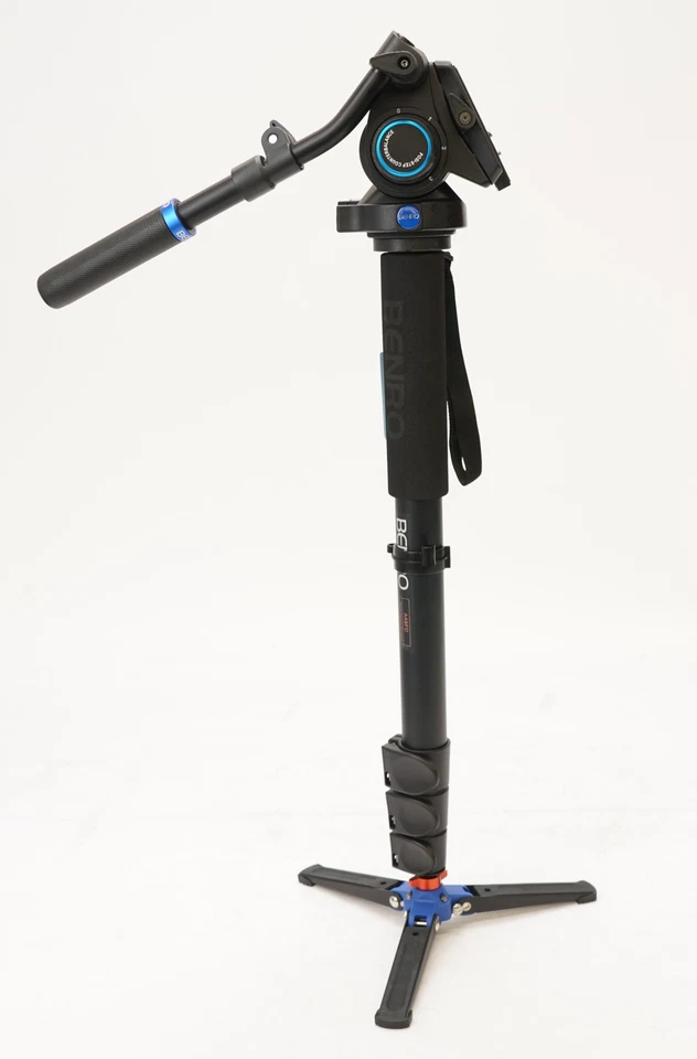 Benro A48FD Series 4 AL Monopod with 3-Leg  Locking Base - Image 4 of 4