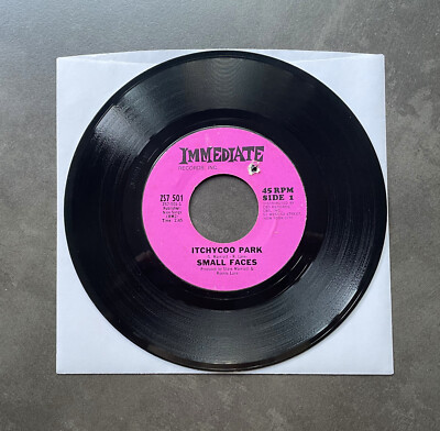 7'' Small Faces - Itchycoo Park - US Immediate