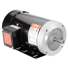 VEVOR 2HP Electric Motor 3450RPM AC230V/460V 56C Frame 3-Phase 5/8" Keyed Shaft